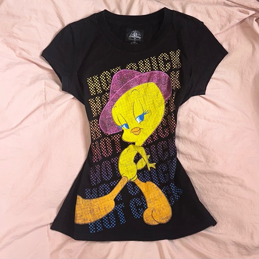 Y2k tweety bird graphic tee